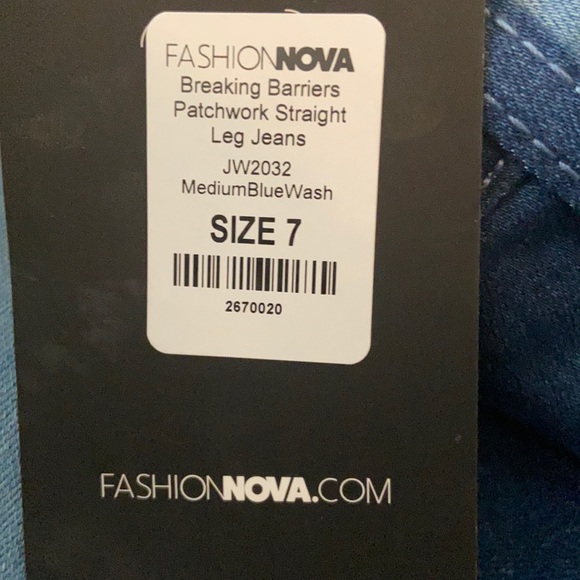 Breaking Barriers Patchwork Jeans 